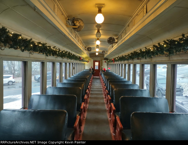 Decorated RBMN coach interior